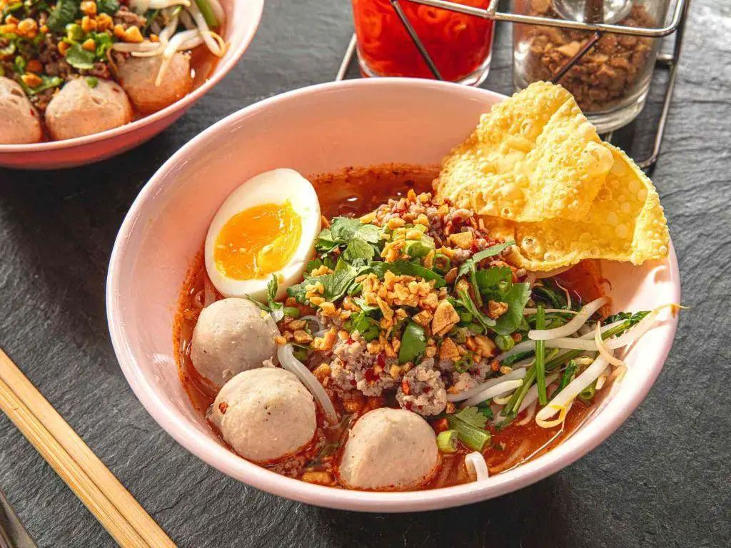 Tom Yum Noodle Soup