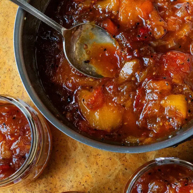 Tomato and Mango Chutney