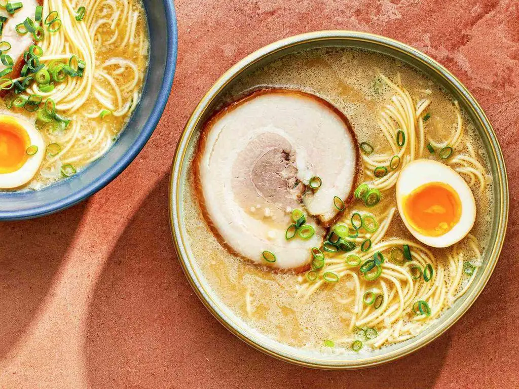 Tonkotsu Ramen with Rich Pork Broth