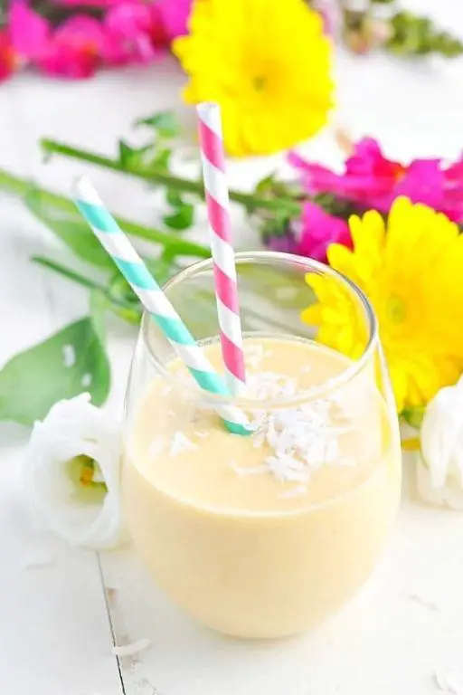 Tropical Coconut Water Smoothie