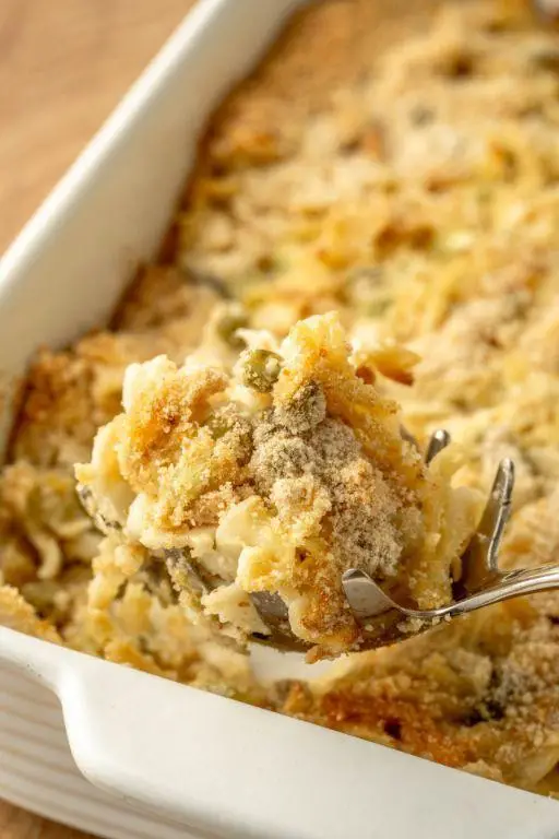 Tuna Noodle Casserole with a Touch of Mustard