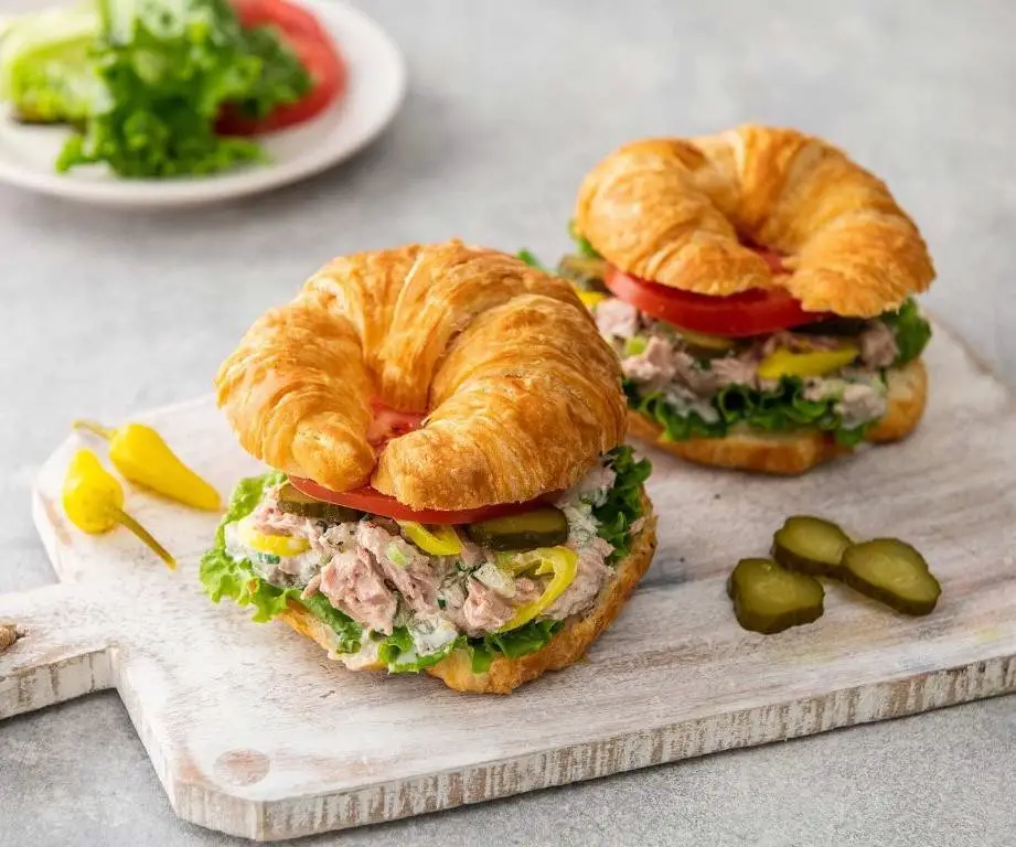 Tuna Salad Croissant Sandwich