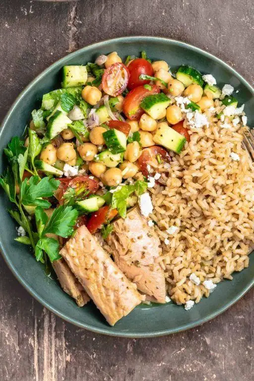 Tuna and Brown Rice Bowl