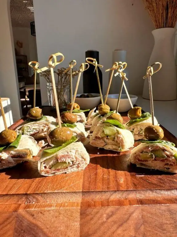 Tuna and Cream Cheese Pinwheels
