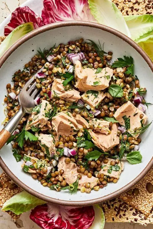 Tuna and Lentil Salad