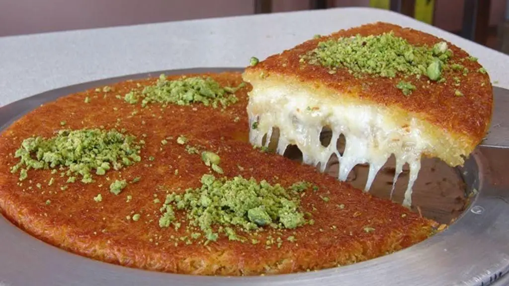 Turkish Kunefe (Cheese Pastry Dessert)