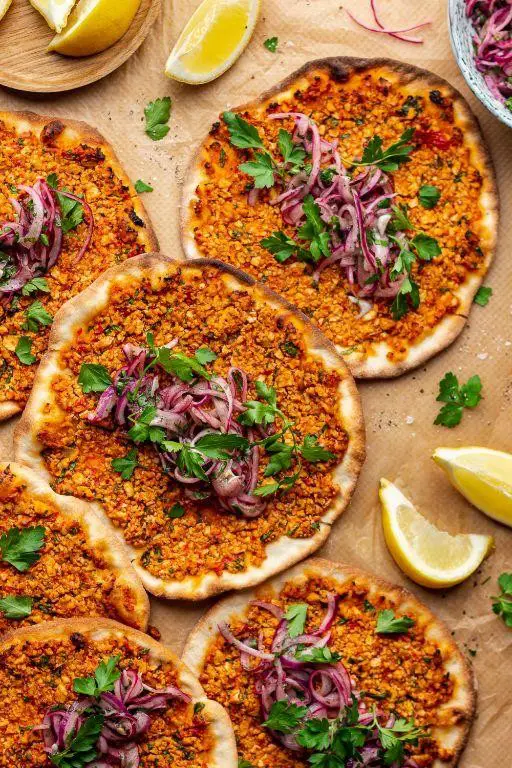Turkish Lahmacun (Turkish Pizza)