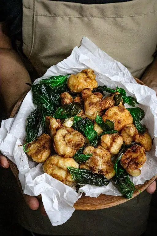 Vegan Cauliflower Popcorn