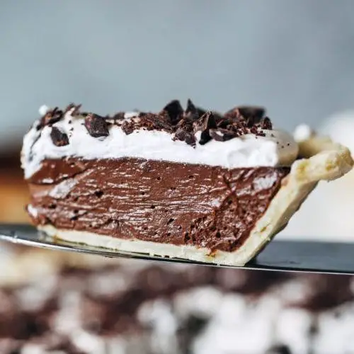 Vegan Chocolate Silk Pie