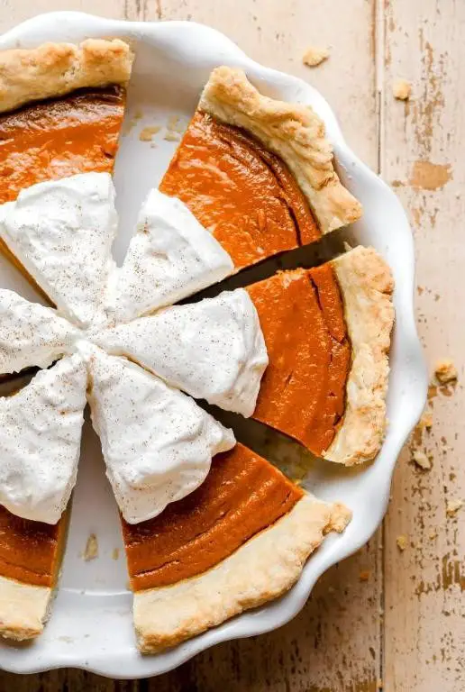 Vegan Pumpkin Pie with Coconut Cream