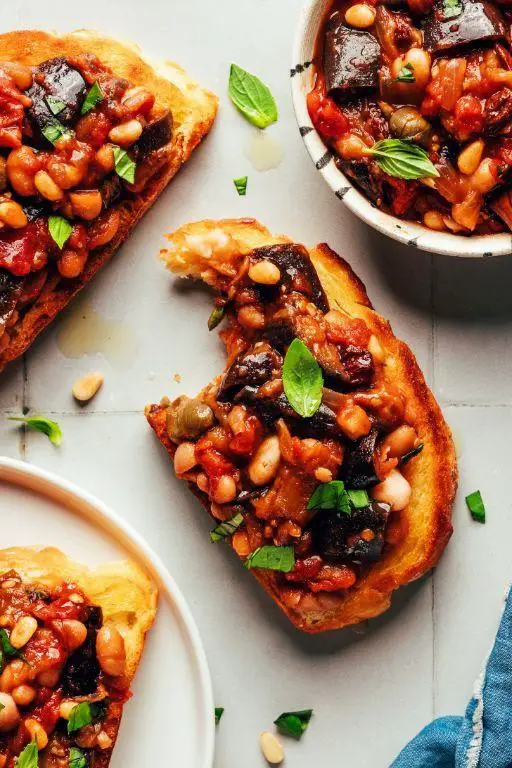 Vegan White Bean and Eggplant Parmesan