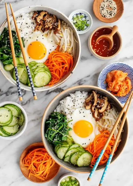 Vegetable Bibimbap