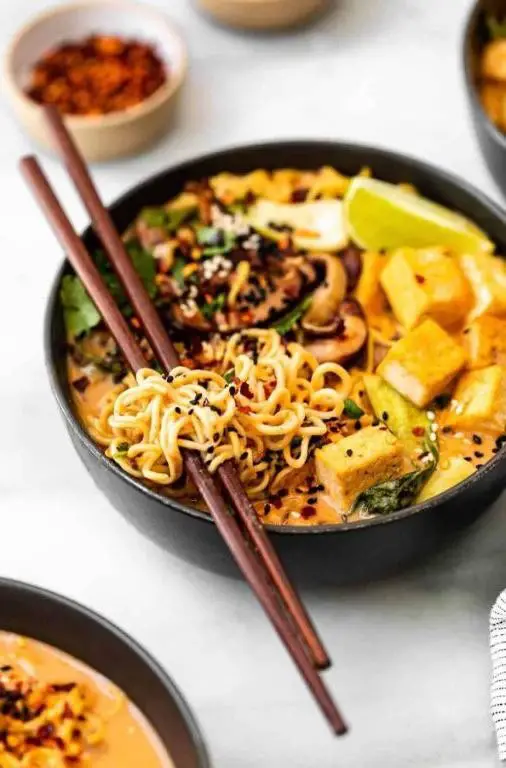 Vegetable Curry Ramen