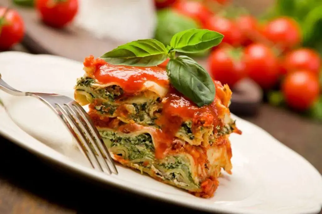 Vegetable Lasagna with Whole Wheat Noodles