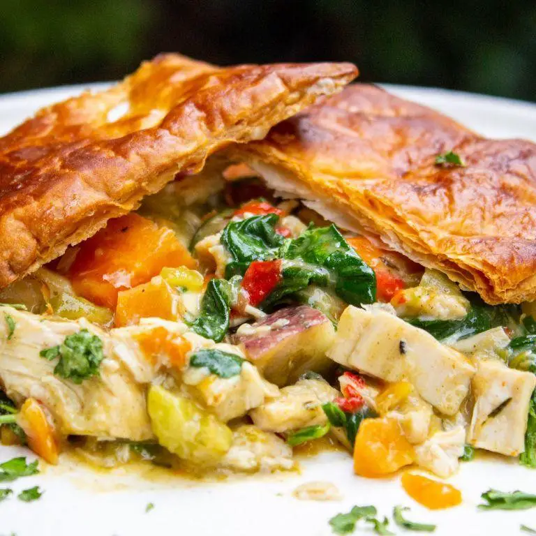 Vegetable Loaded Chicken Pot Pie
