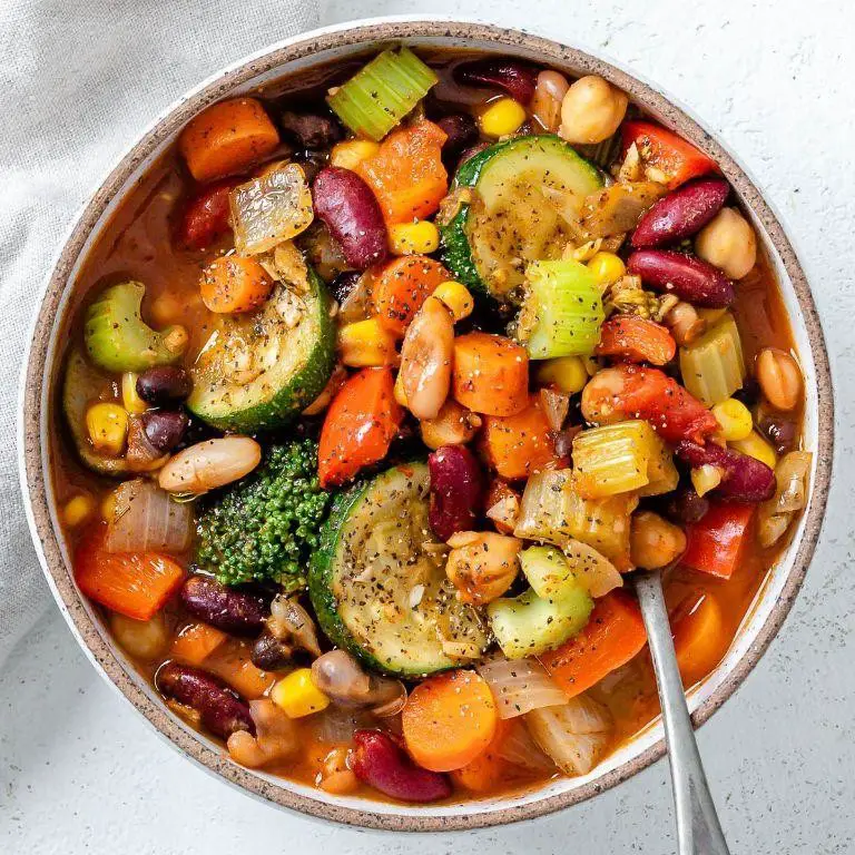 Vegetable Stew with Canned Mixed Vegetables