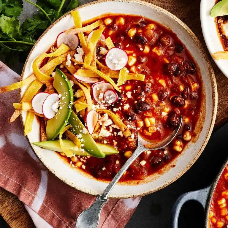 Vegetable Tortilla Soup
