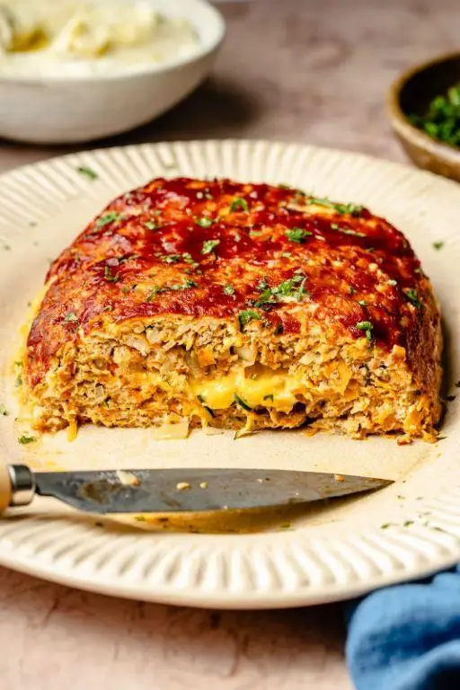 Vegetable-Packed Chicken Meatloaf