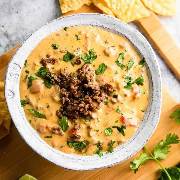 Velveeta Queso with Ground Beef