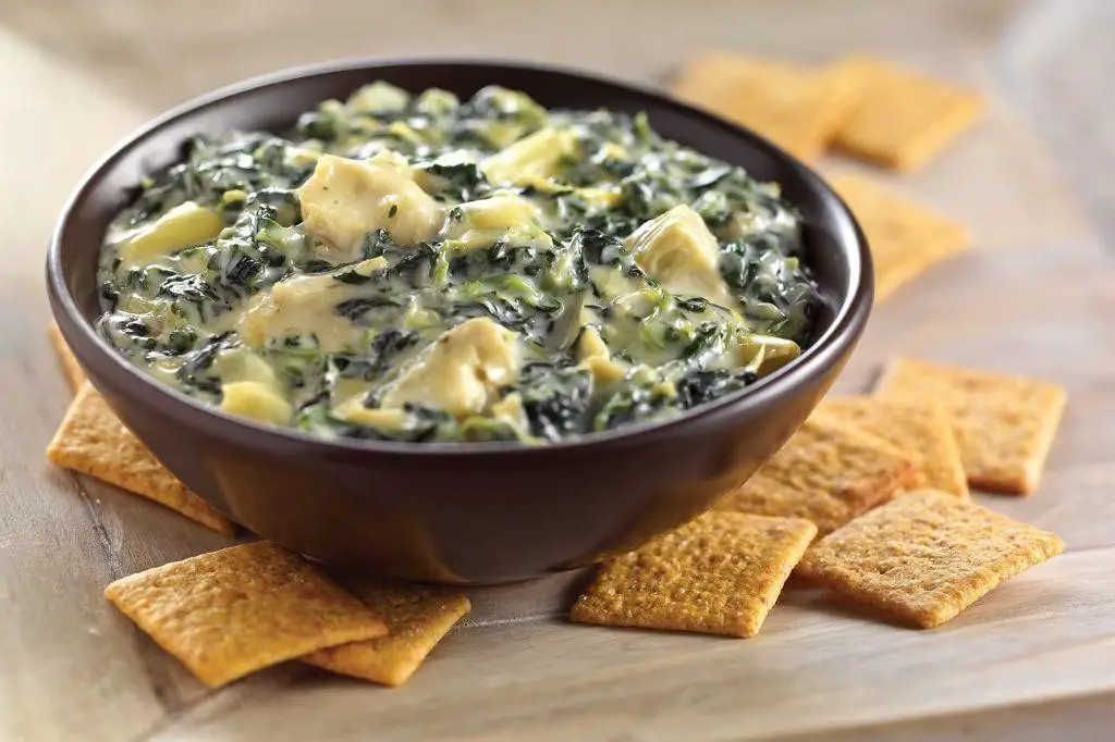 Velveeta Queso with Spinach and Artichokes