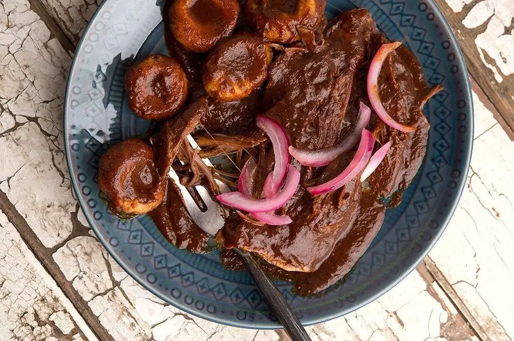 Venison Steak with Spicy Chocolate Mole Sauce