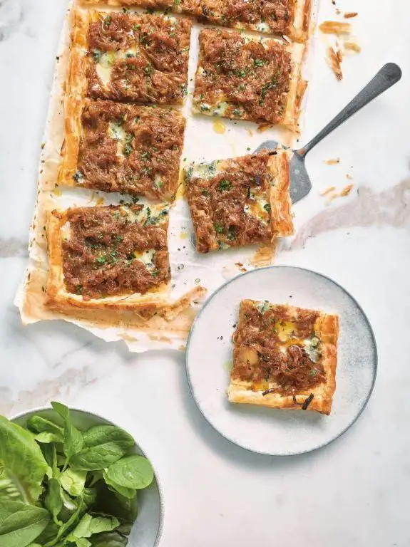 Vidalia Onion and Blue Cheese Tart