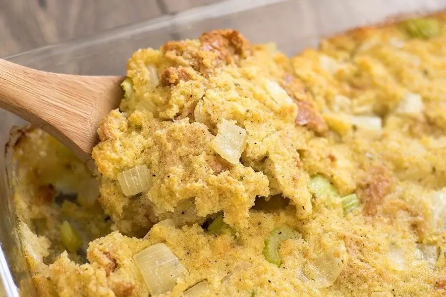 Vidalia Onion and Cornbread Stuffing