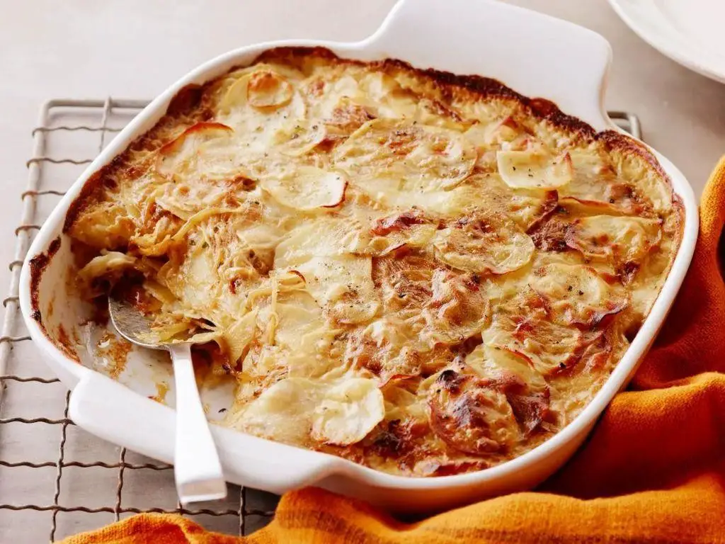 Vidalia Onion and Potato Gratin