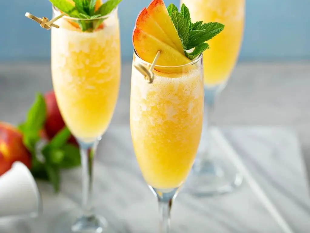 Vodka Peach Bellini