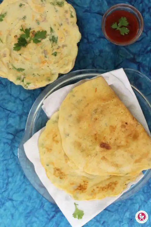 White Urad Dal Chilla