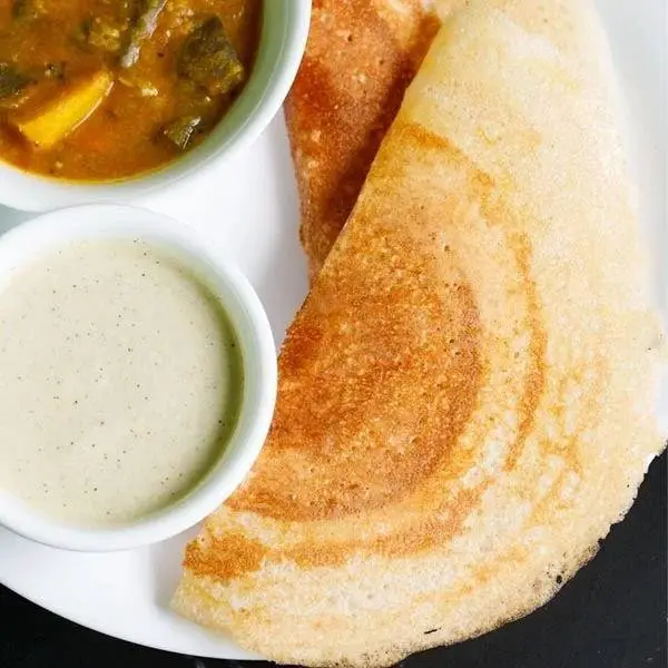 White Urad Dal Dosa