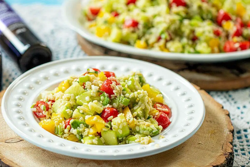 White Urad Dal Salad