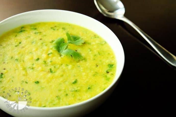 White Urad Dal Soup