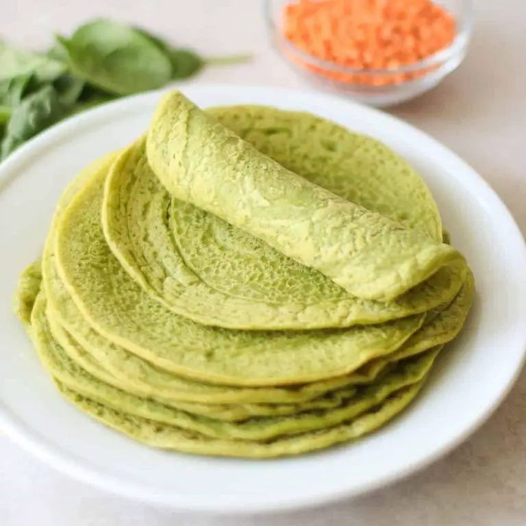 White Urad Dal Wrap