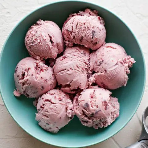 Wild Black Cherry Ice Cream