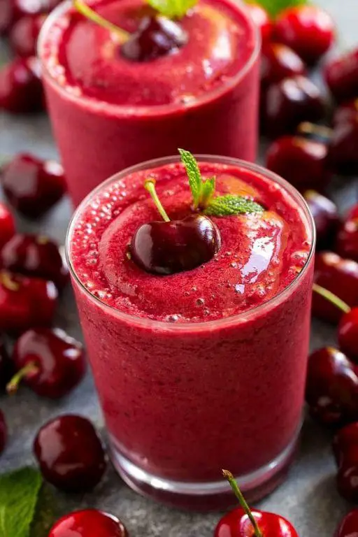 Wild Black Cherry Smoothie