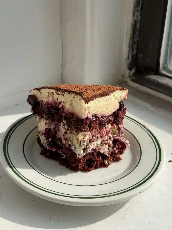 Wild Black Cherry Tiramisu