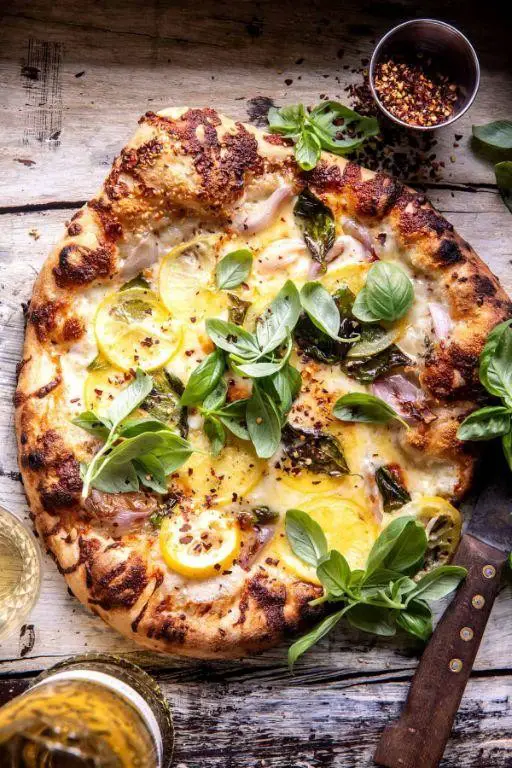 Zesty Lemon Herb Pizza Sauce