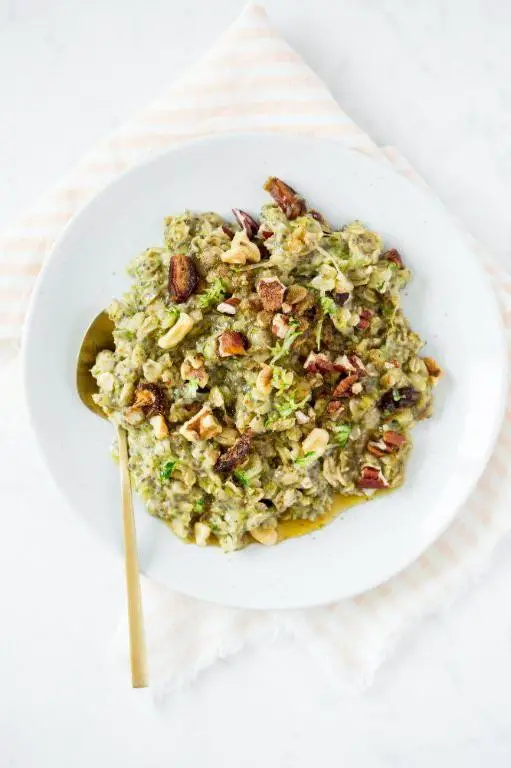 Zucchini Bread Oatmeal