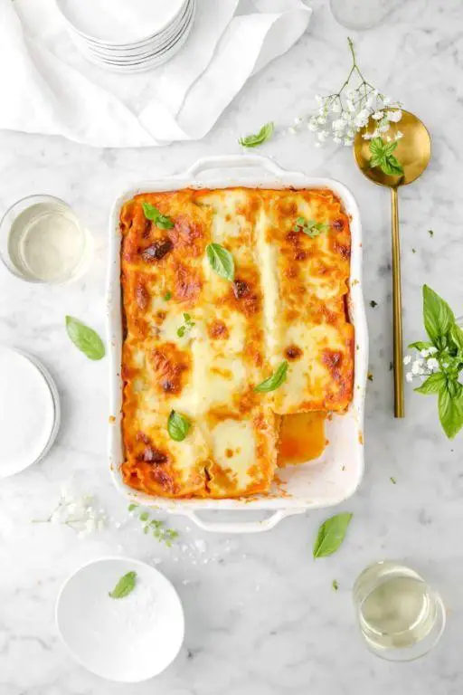 Zucchini Flower Lasagna