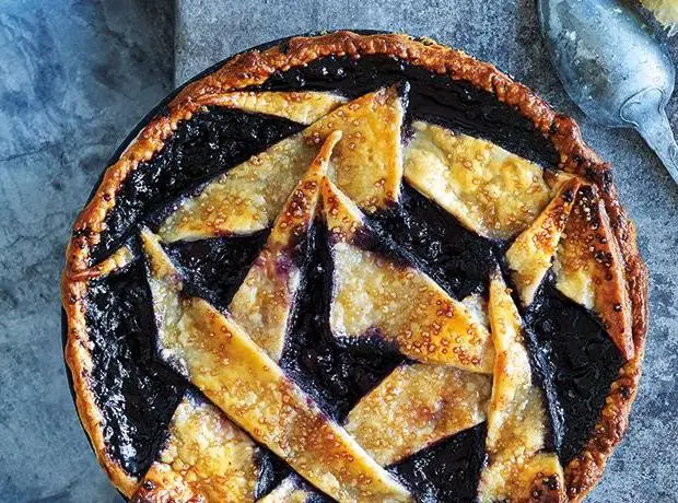 Blueberry Pie Filling with Star Anise