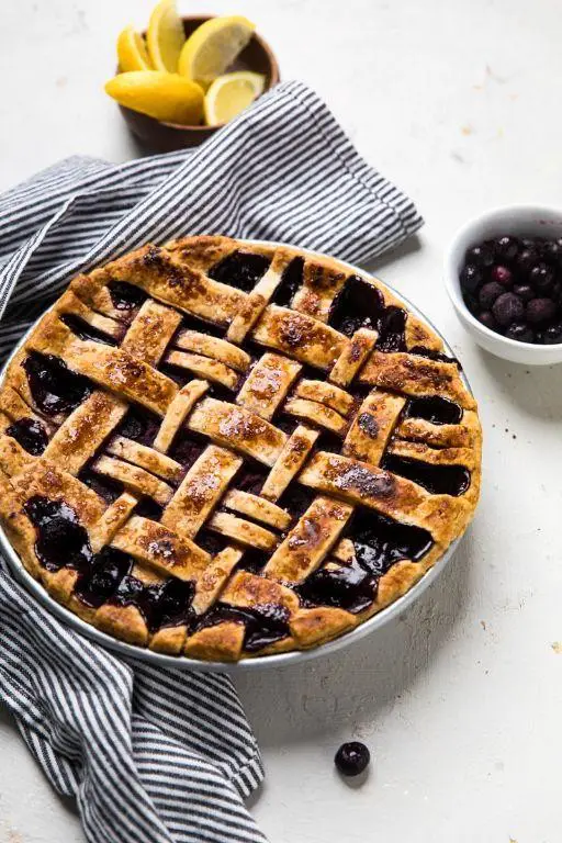 Vegan Blueberry Pie Filling